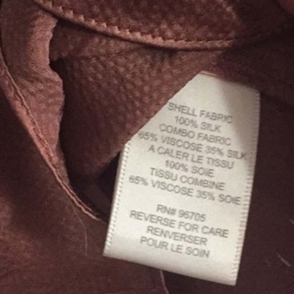 Rebecca Taylor Ruffled Silk Cami in Mauve Blush Size 2 - Picture 6 of 10